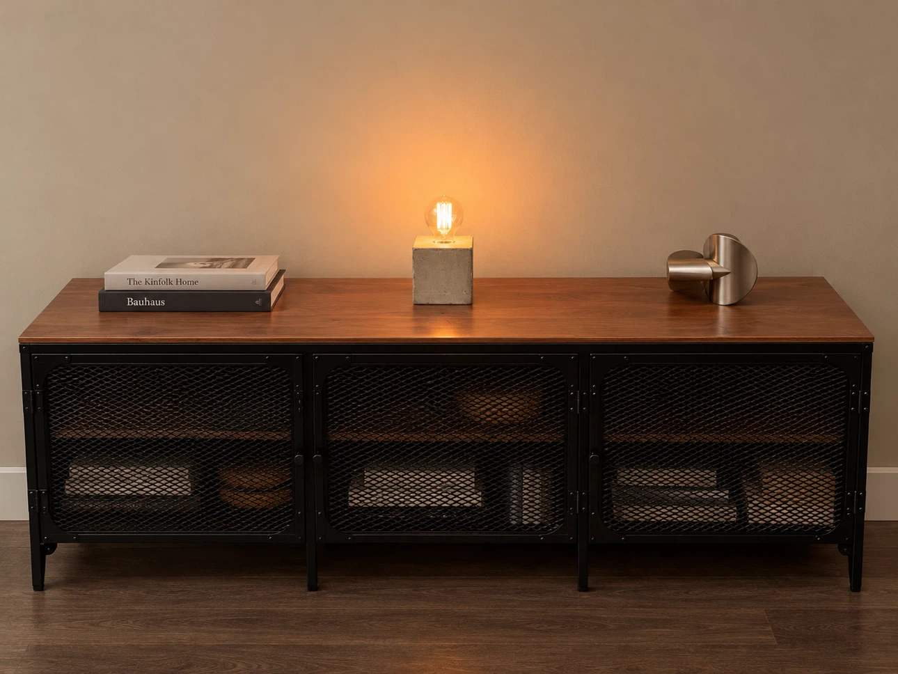 Concrete Base Table Lamp - photo 2
