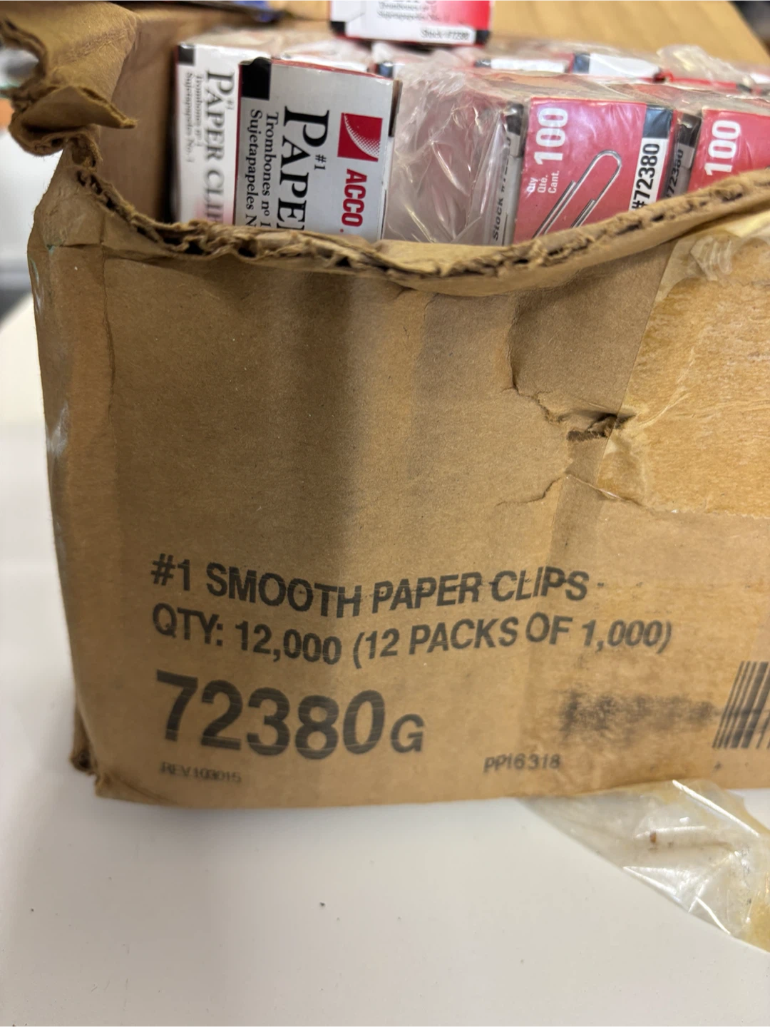 ACCO #1 Smooth Paper Clips - 12,000 Count - photo 5