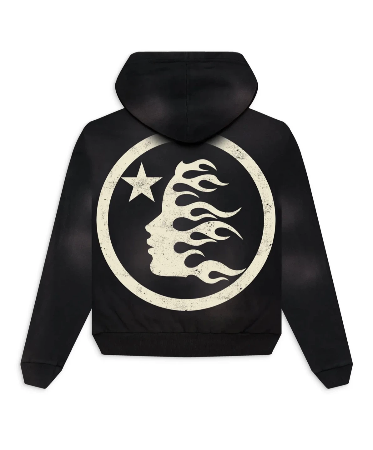 Black Graphic Hoodie