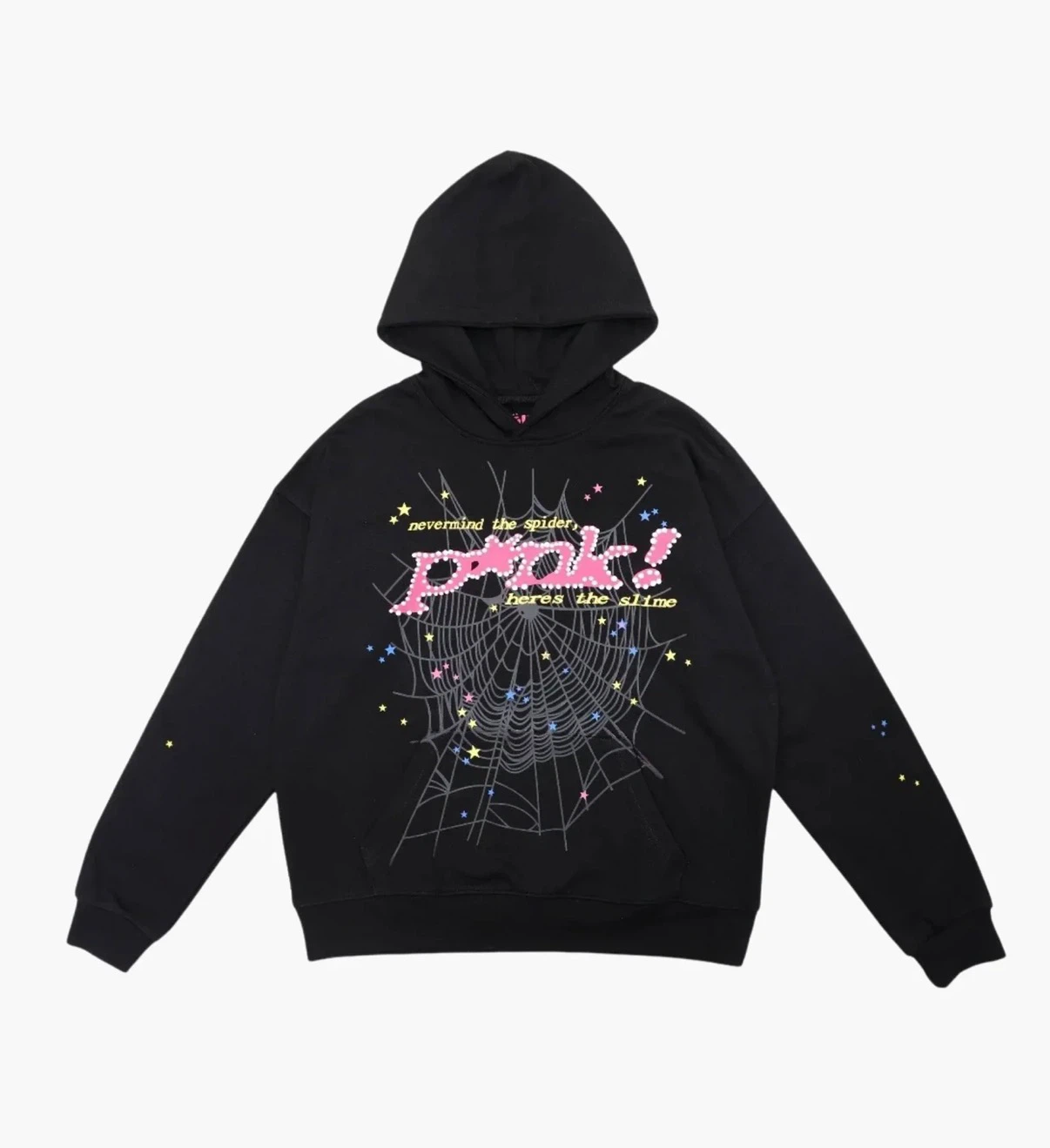 Pink! Nevermind the Spider Hoodie