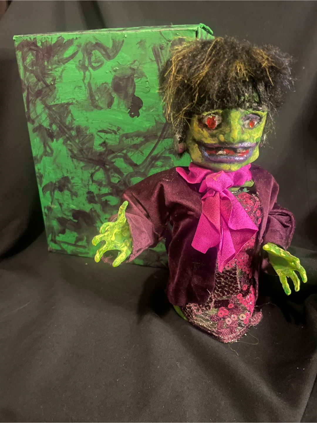 Handmade Monster Figurine - photo 2