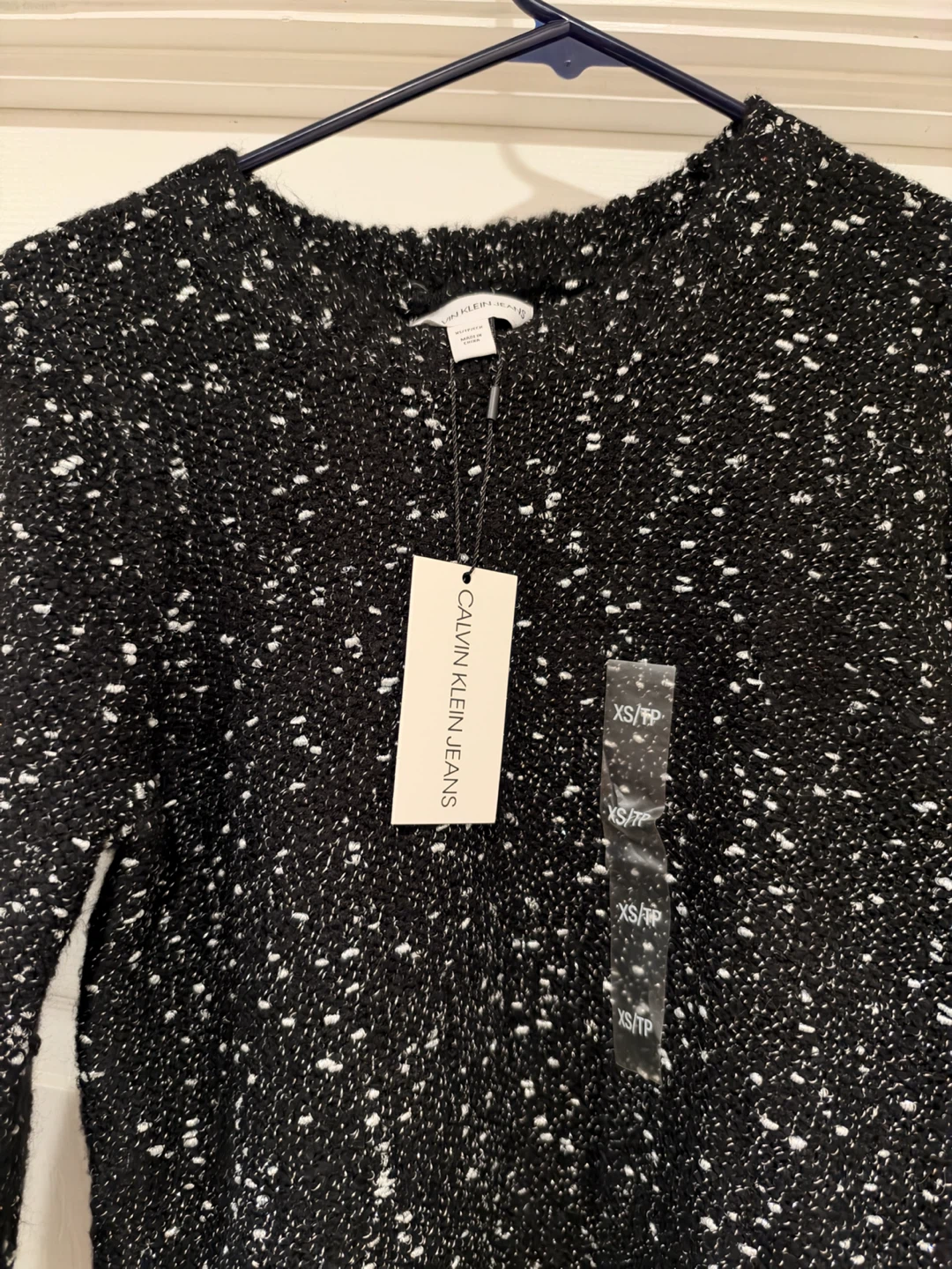 Calvin Klein Jeans Black and White Sweater - photo 2