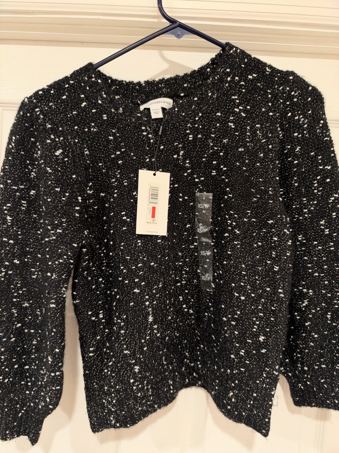 Calvin Klein Jeans Black and White Sweater - photo 3