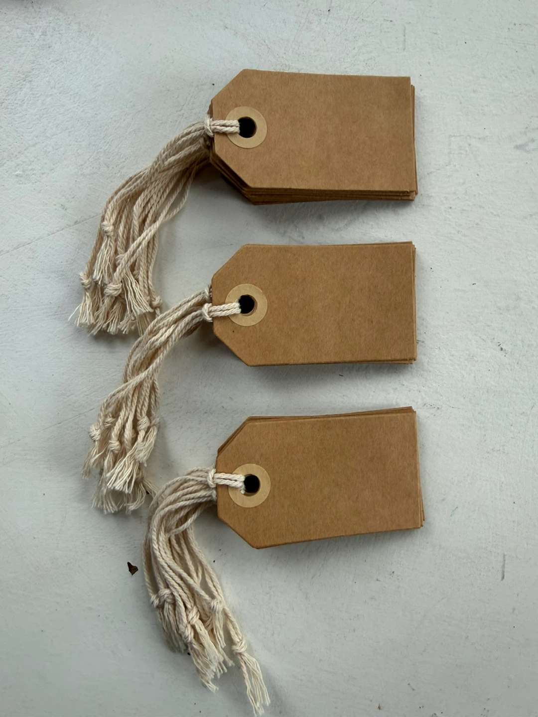Kraft brown gift tags - small x30 - photo 2