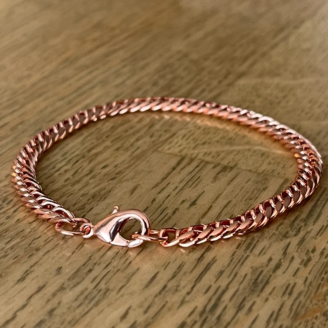Pure Copper chain bracelet - photo 2