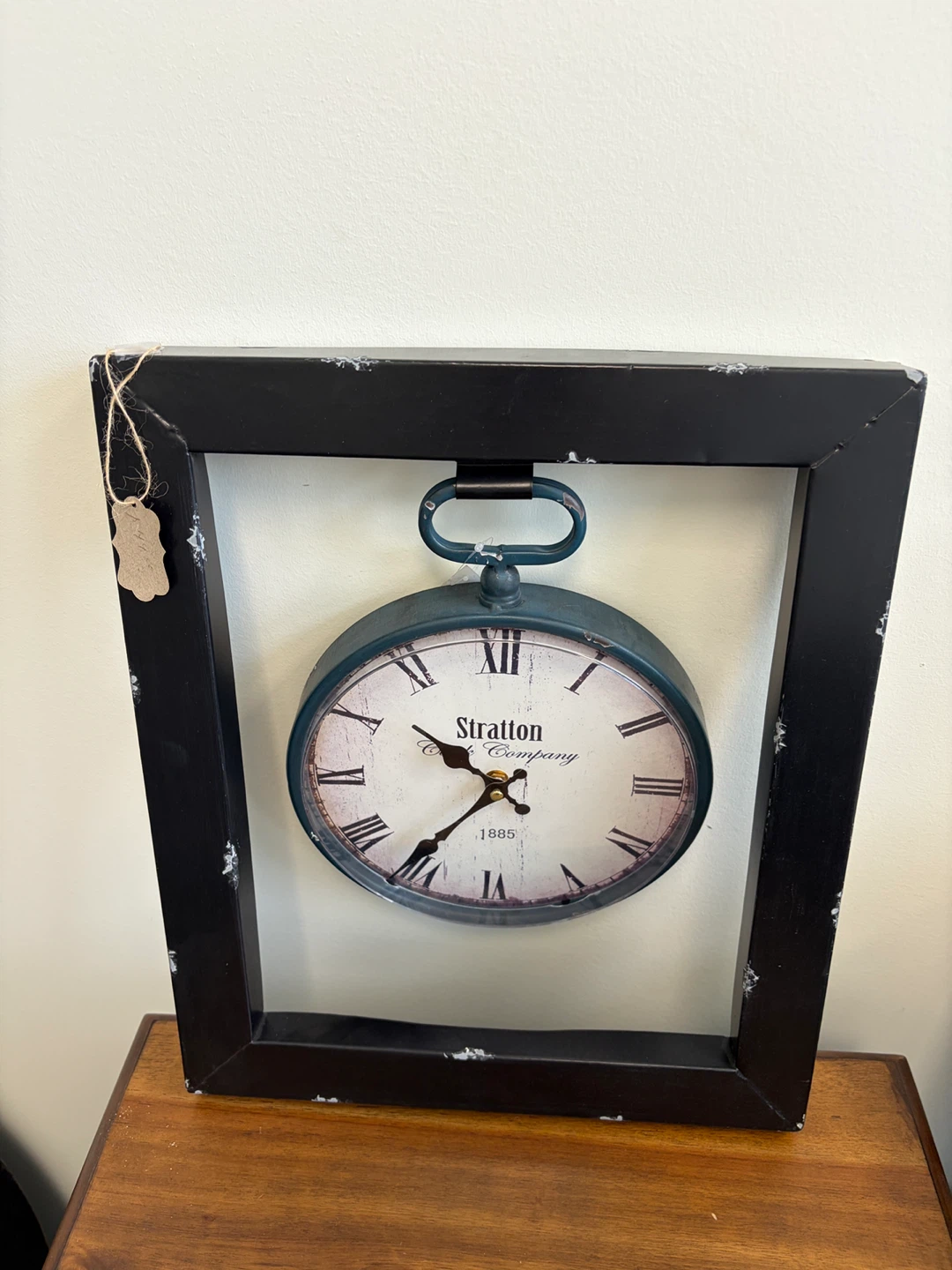 Stratton Clock Company Framed Wall Clock