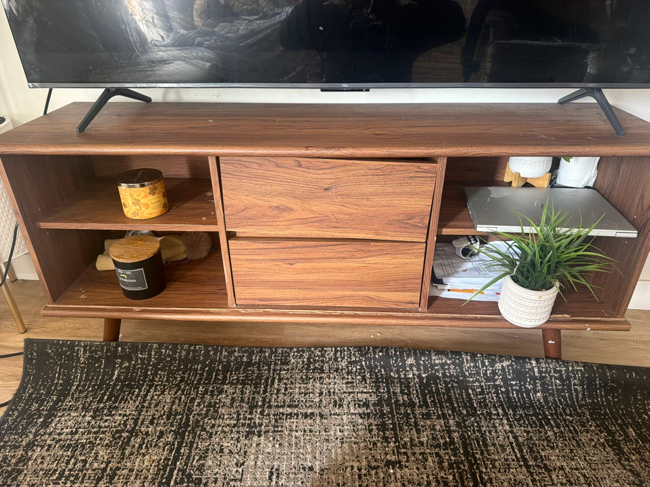 Mid-Century Modern Media Console - photo 4