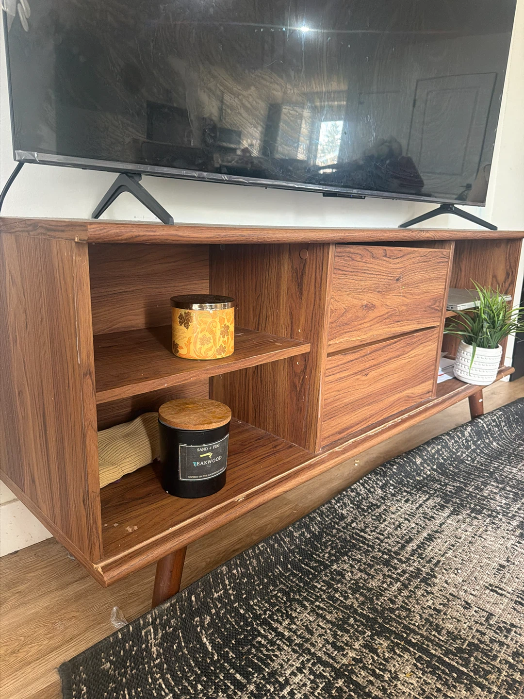 Mid-Century Modern Media Console - photo 5