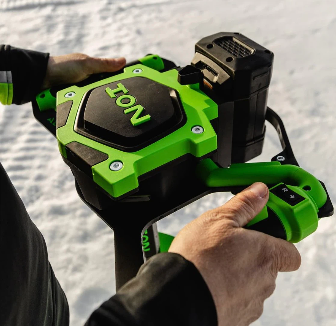 ION Alpha Plus Polymer Ice Auger, Includes 2 Batteries, 8-in - photo 4
