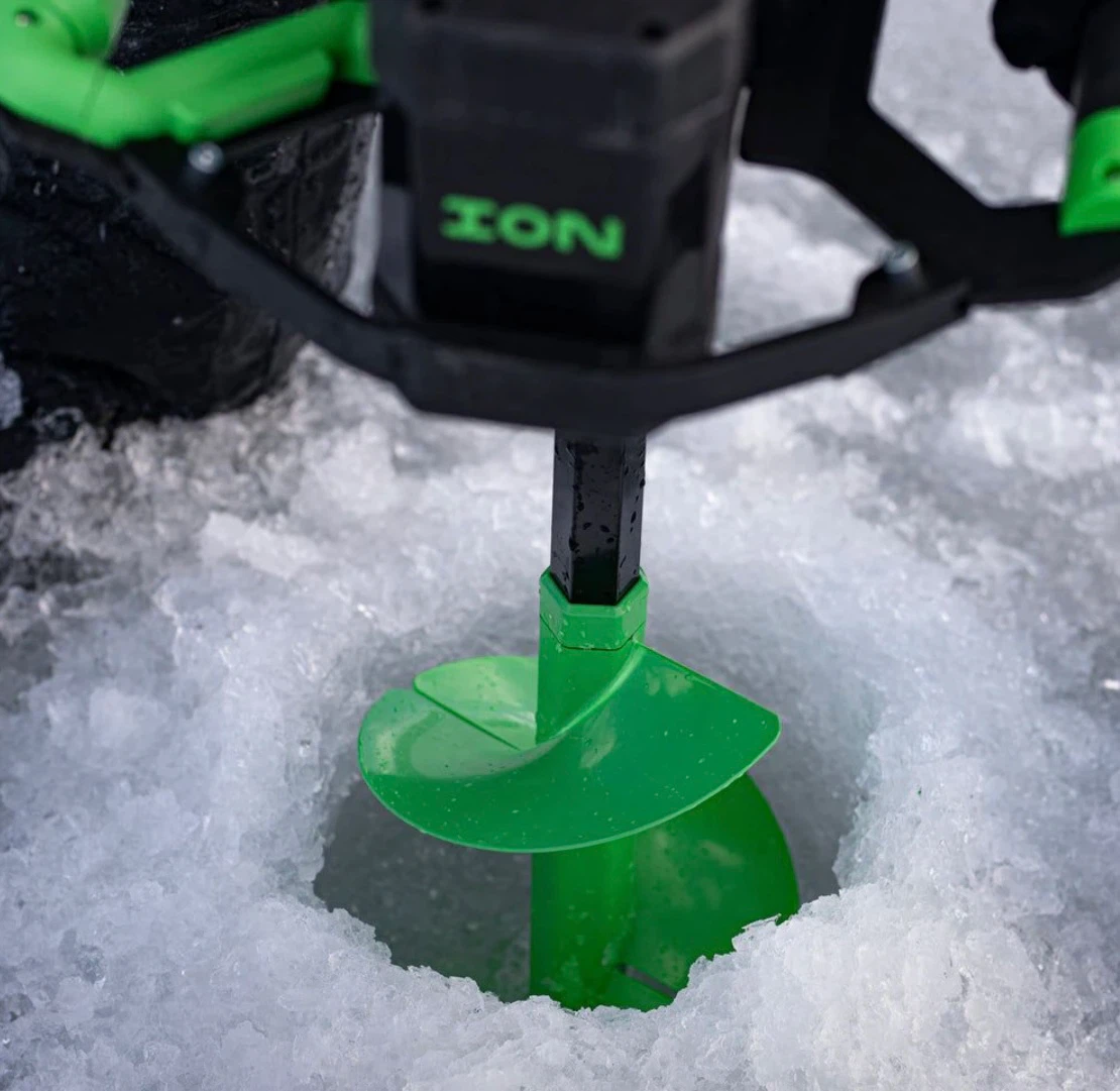 ION Alpha Plus Polymer Ice Auger, Includes 2 Batteries, 8-in - photo 5