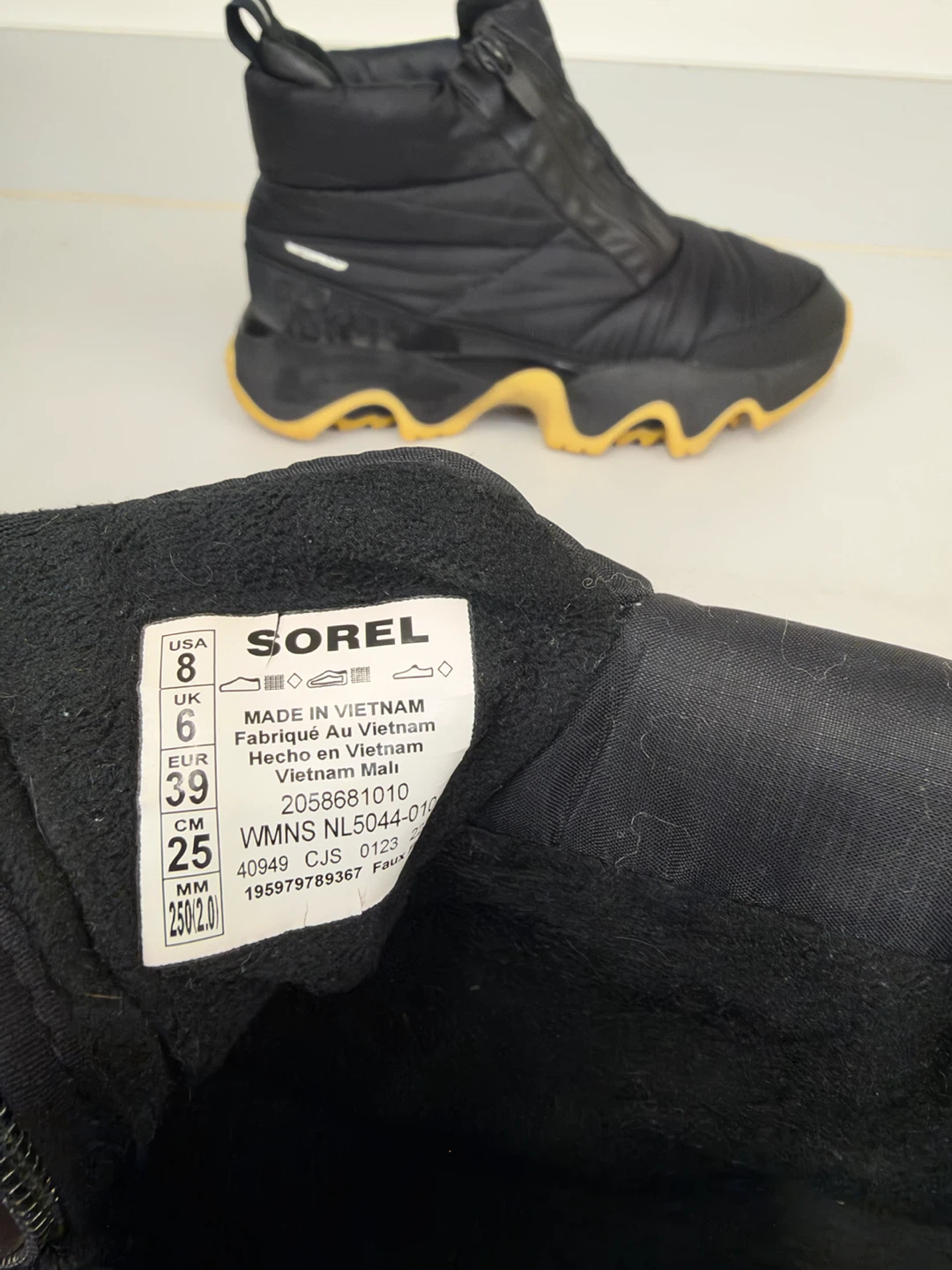 Sorel Waterproof Ankle Boots Black Size 8 - photo 4