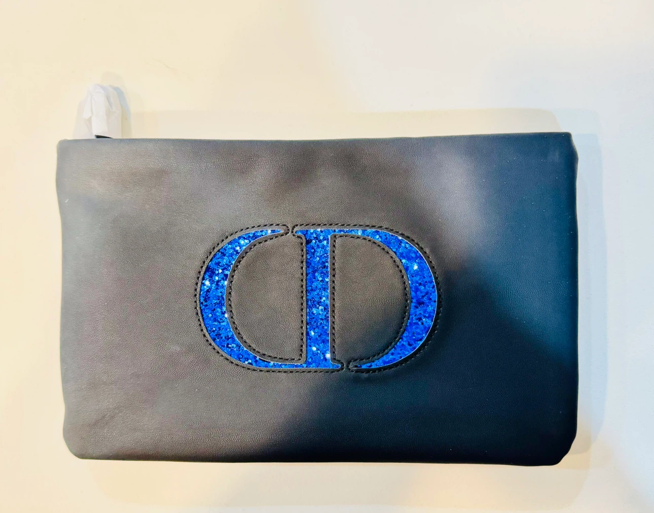 Christian Dior Leather Clutch_Black_NWT_With Box