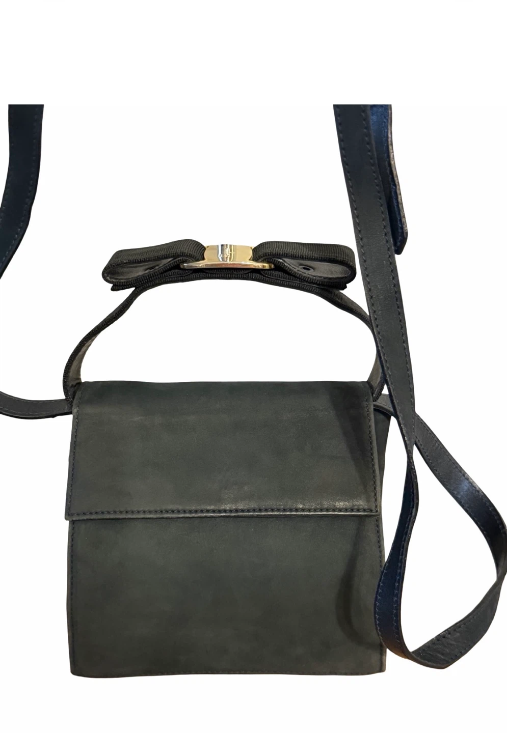 Salvatore Ferragamo Vara Bow Black Crossbody Bag - photo 2