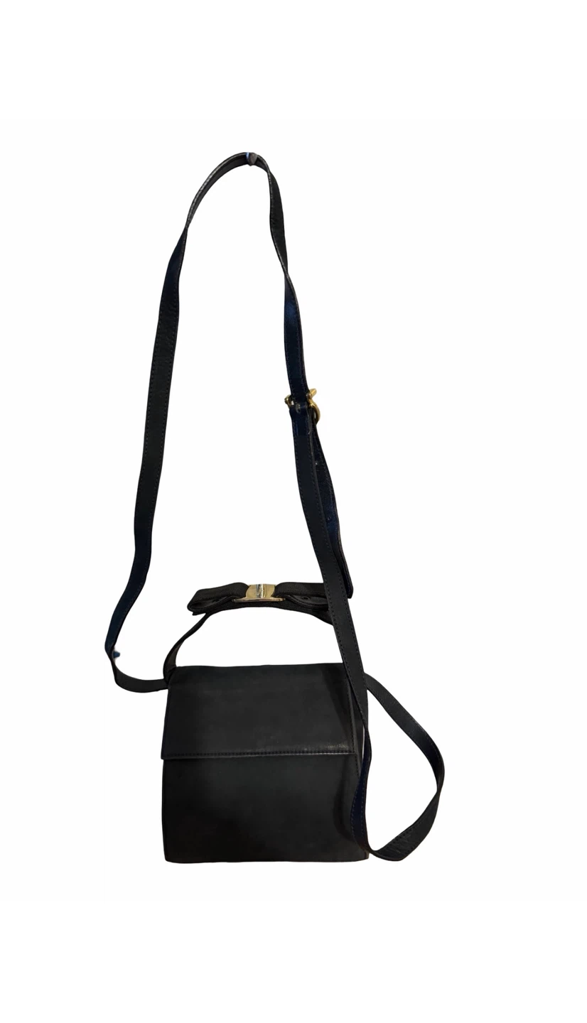 Salvatore Ferragamo Vara Bow Black Crossbody Bag - photo 3