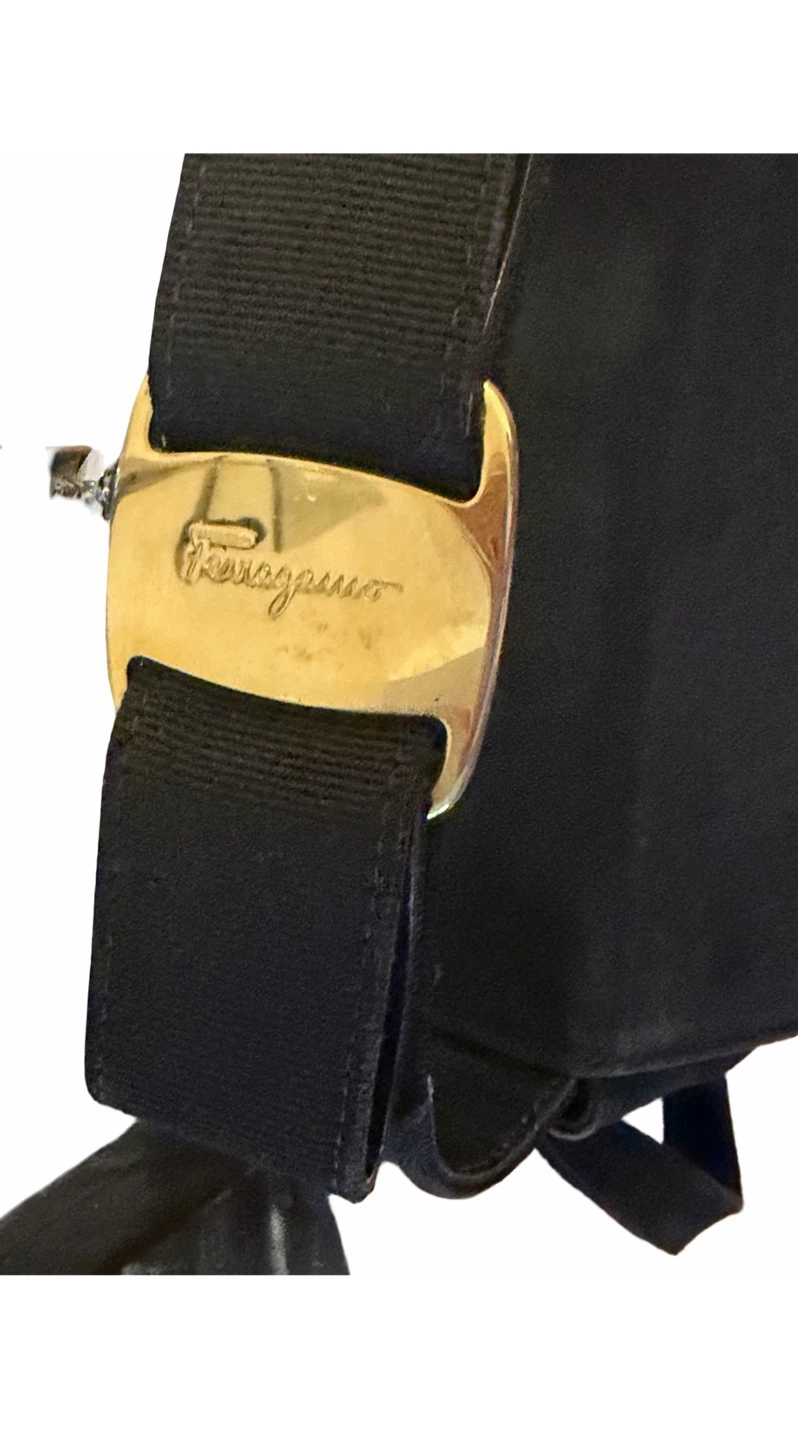 Salvatore Ferragamo Vara Bow Black Crossbody Bag - photo 5