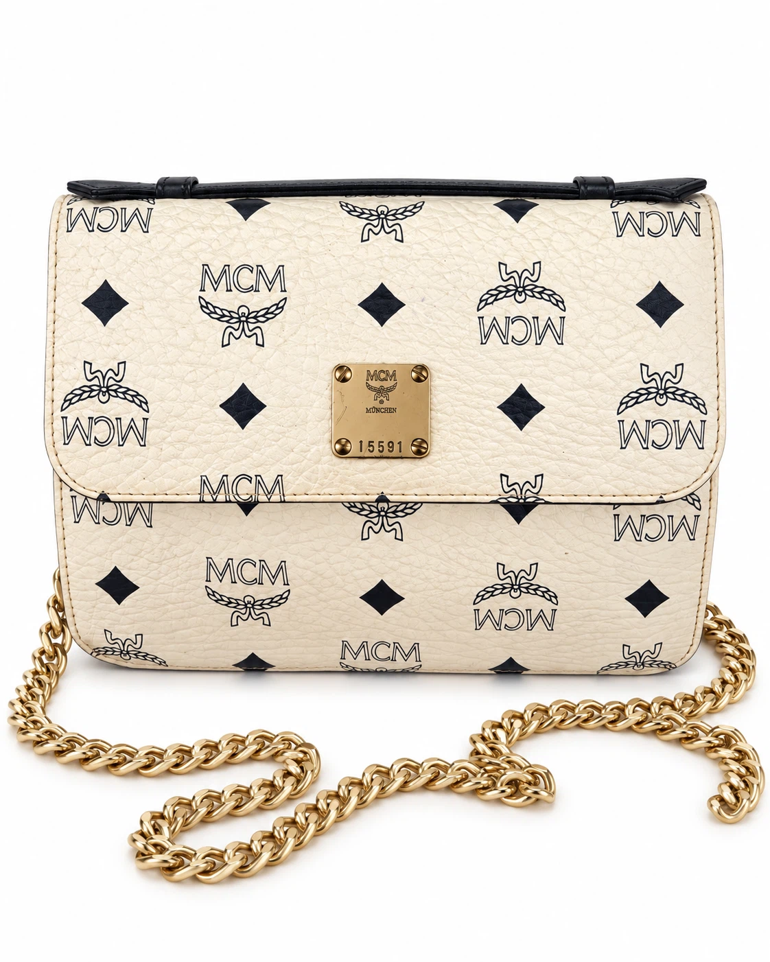 MCM Visetos Crossbody Bag