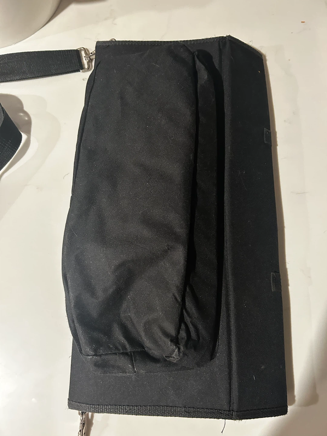 Black Knife Roll Bag with Strap - photo 2