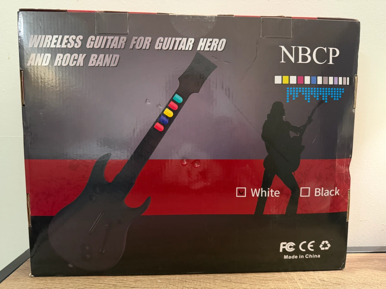 NBCP Wireless Guitar Controller for PC and PS3