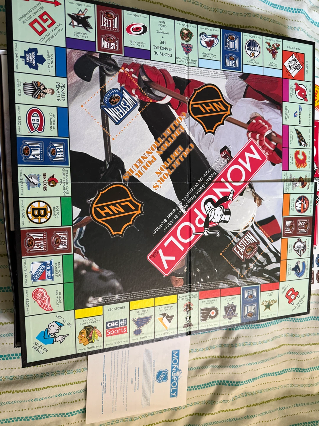 NHL Monopoly Collector's Edition - photo 2