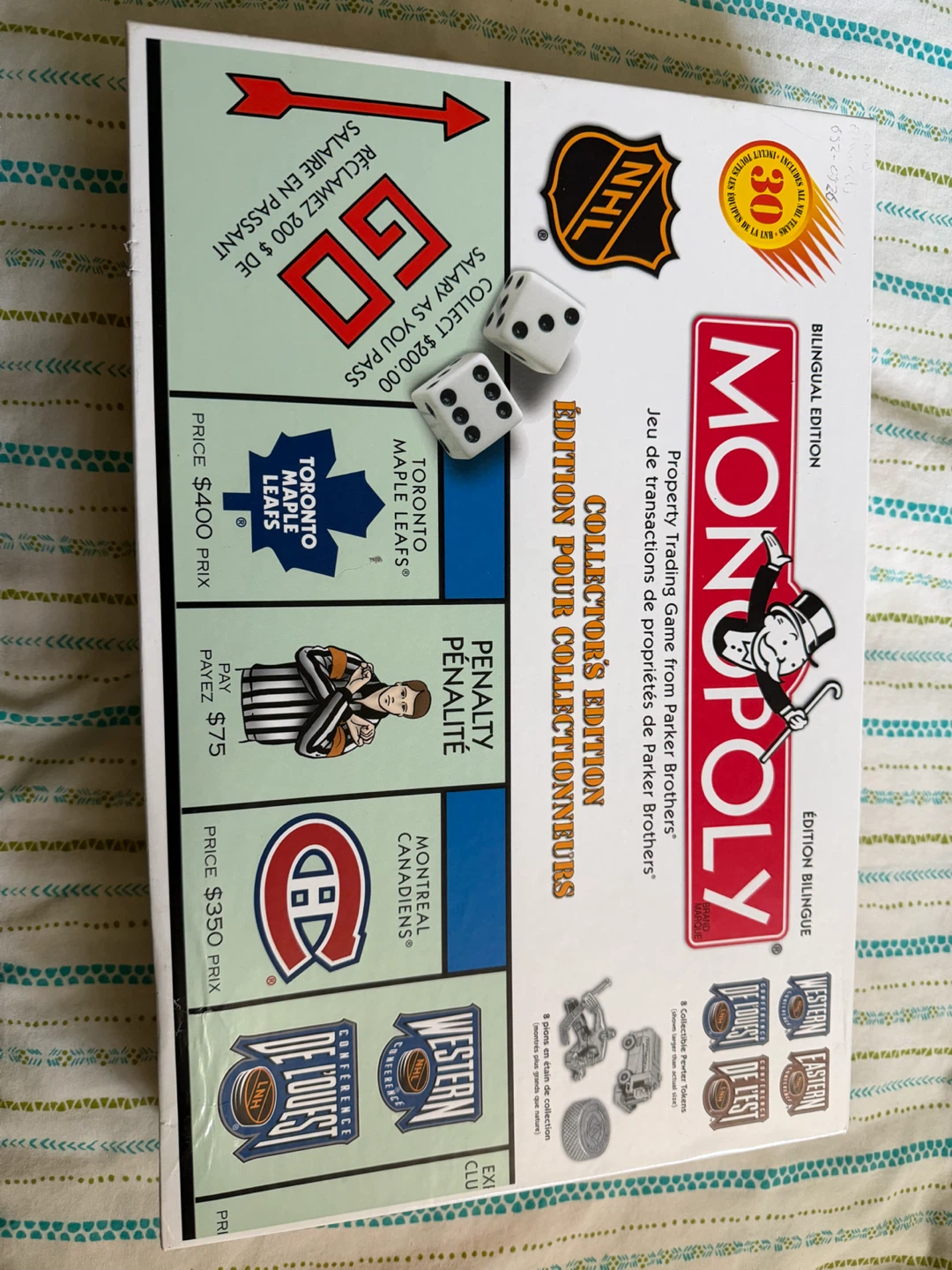 NHL Monopoly Collector's Edition - photo 3