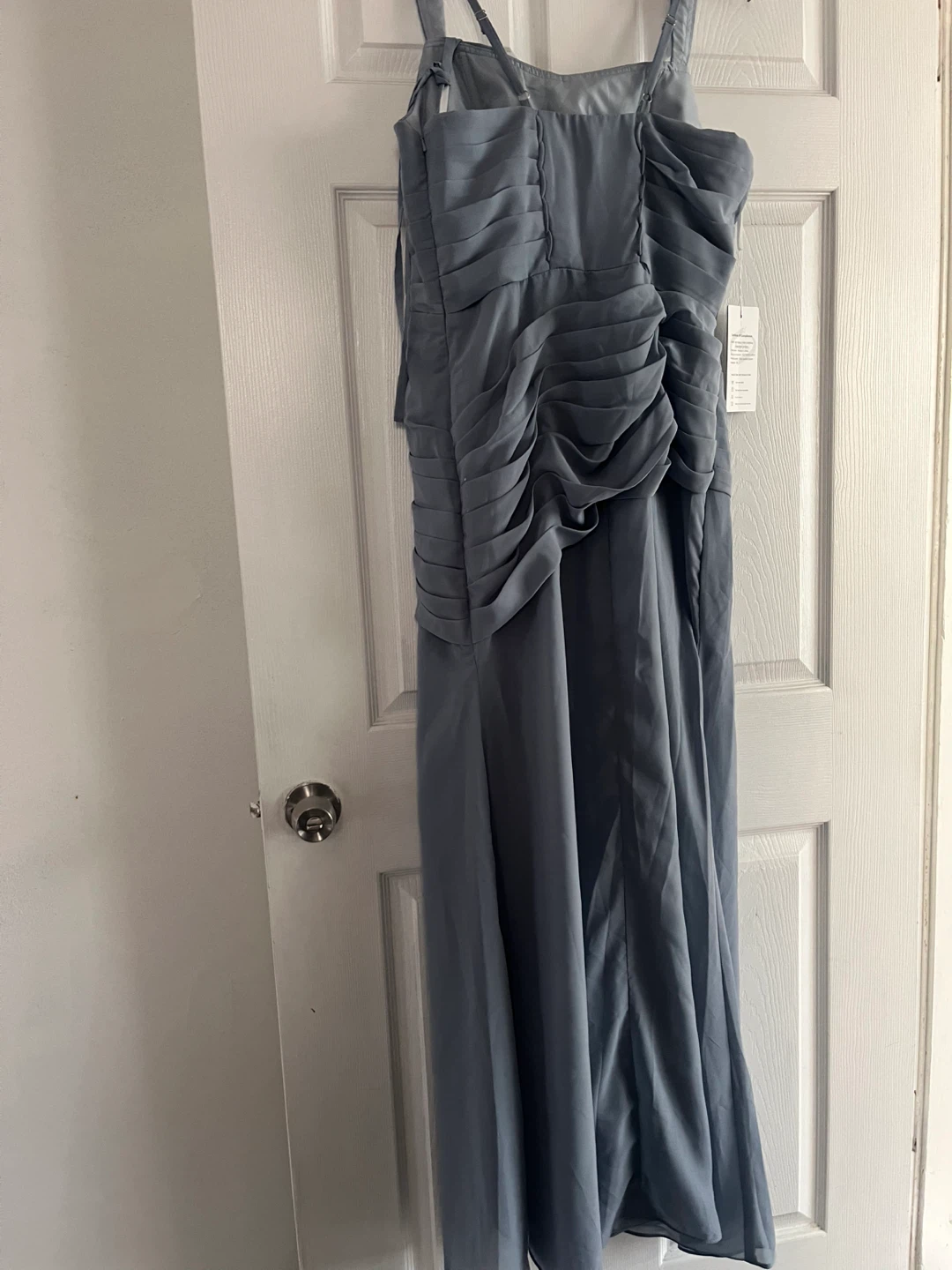 Mu Xiang Chen Blue Formal Dress - photo 3