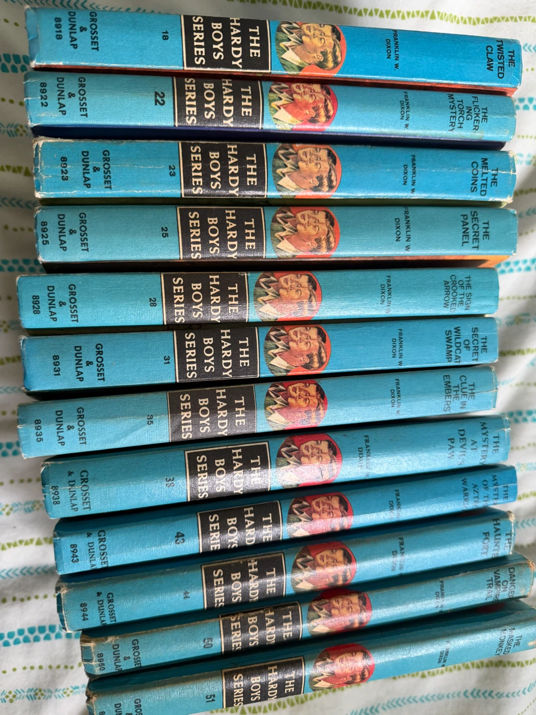 13 The Hardy Boys Mystery Series Books