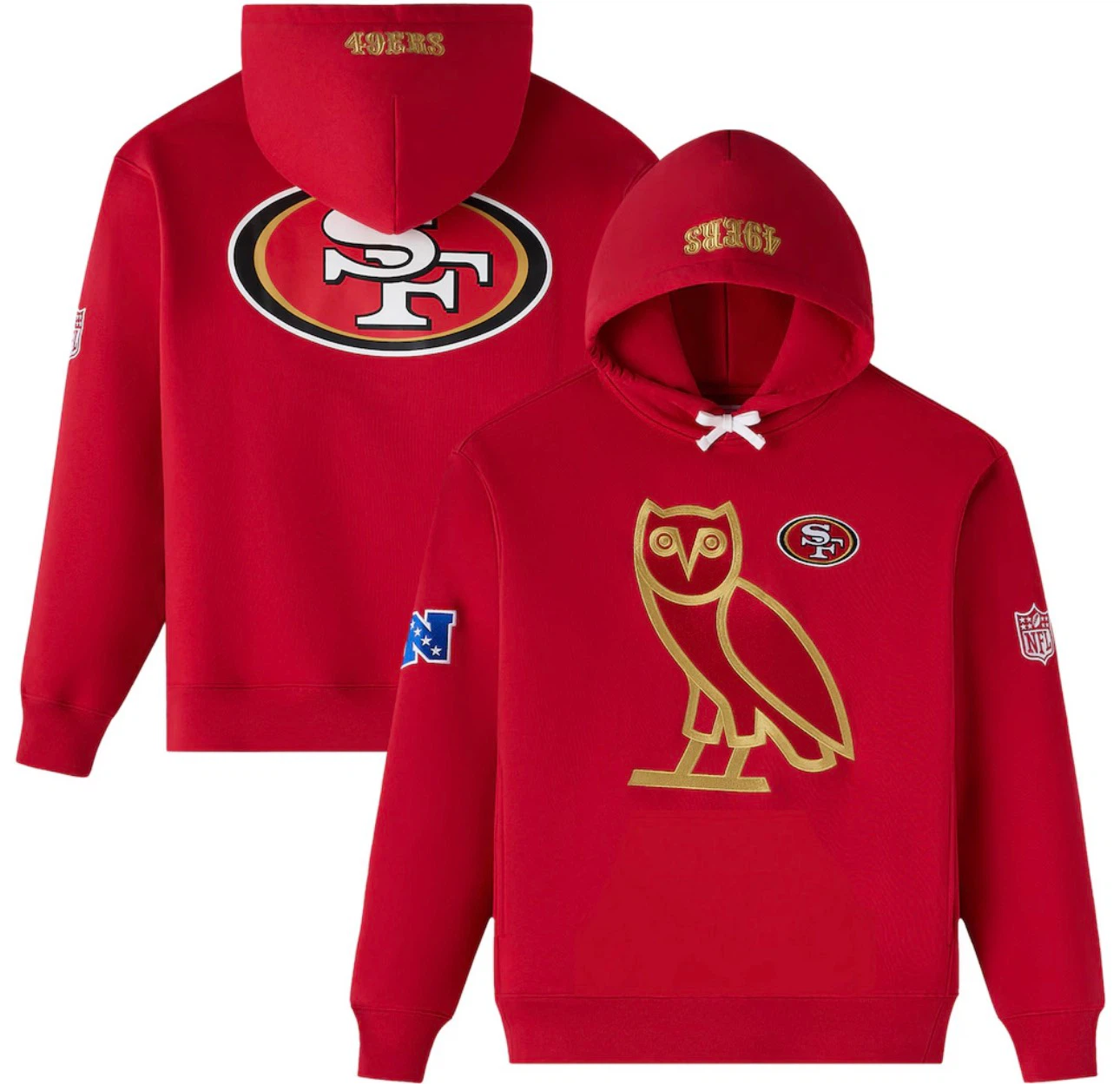 OVO x NFL Pullover Hoodie- New with tags- Multiple teams - photo 3