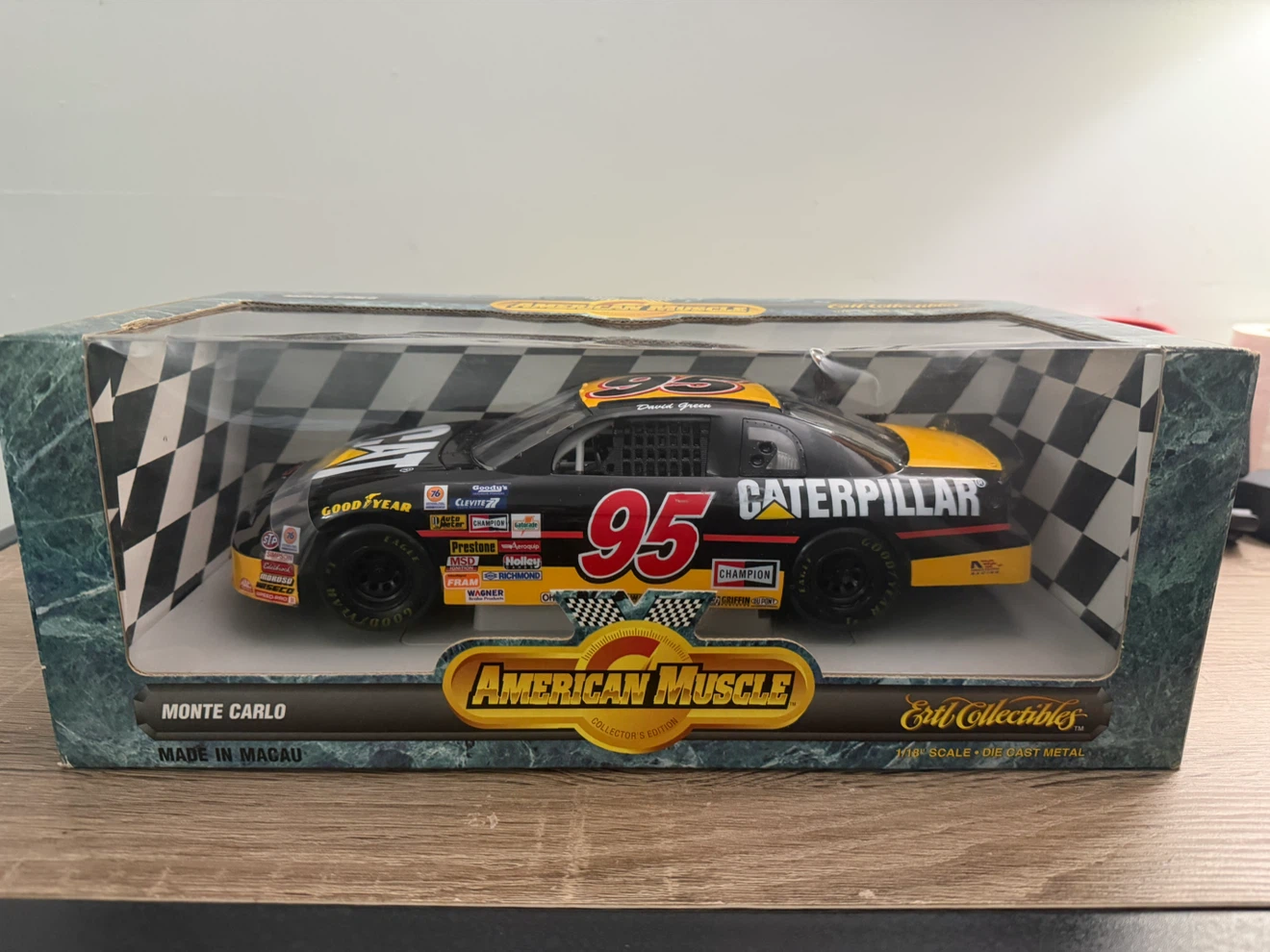 Ertl American Muscle Caterpillar #95 Race Car