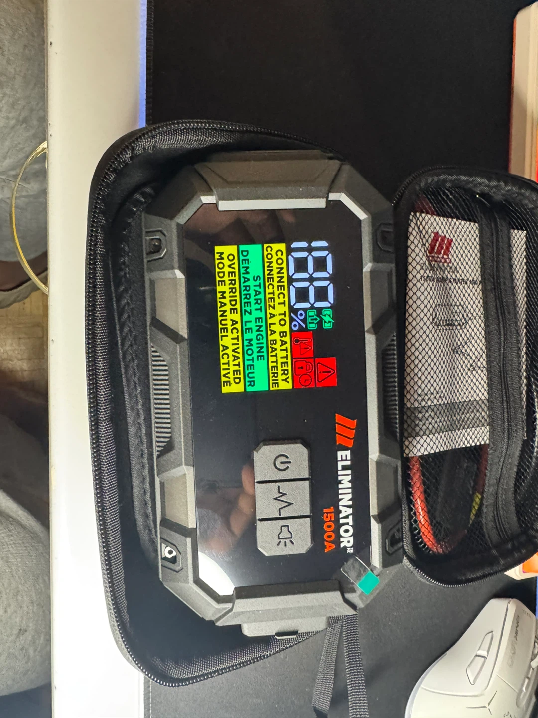 BRAND NEW Eliminator 1500A Lithium Jump Starter - photo 2