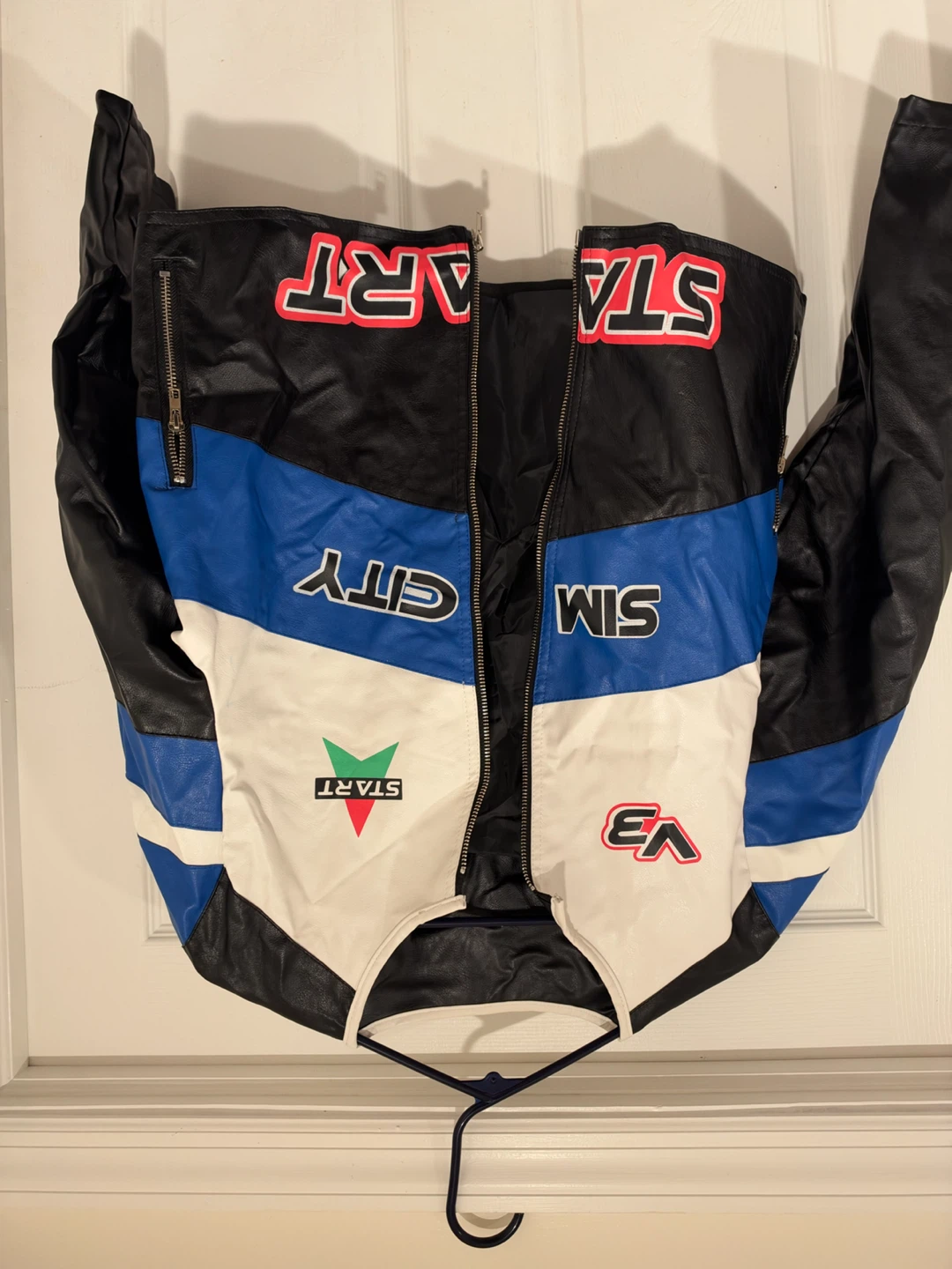 Sim City V3 EA Faux Leather Jacket