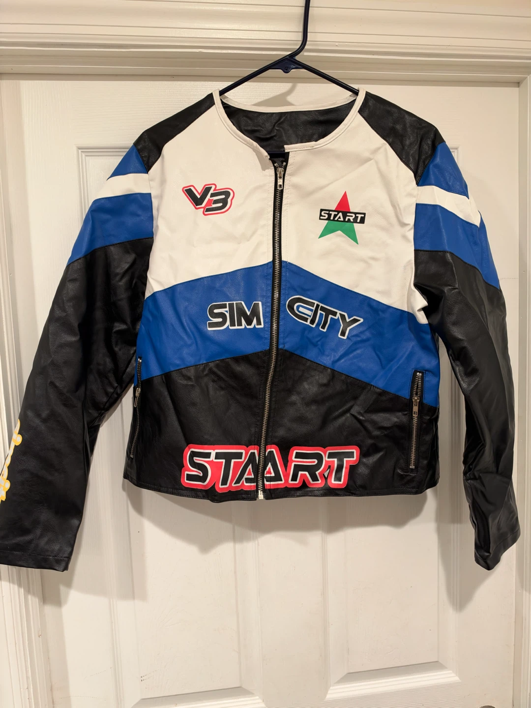 Sim City V3 EA Faux Leather Jacket - photo 2