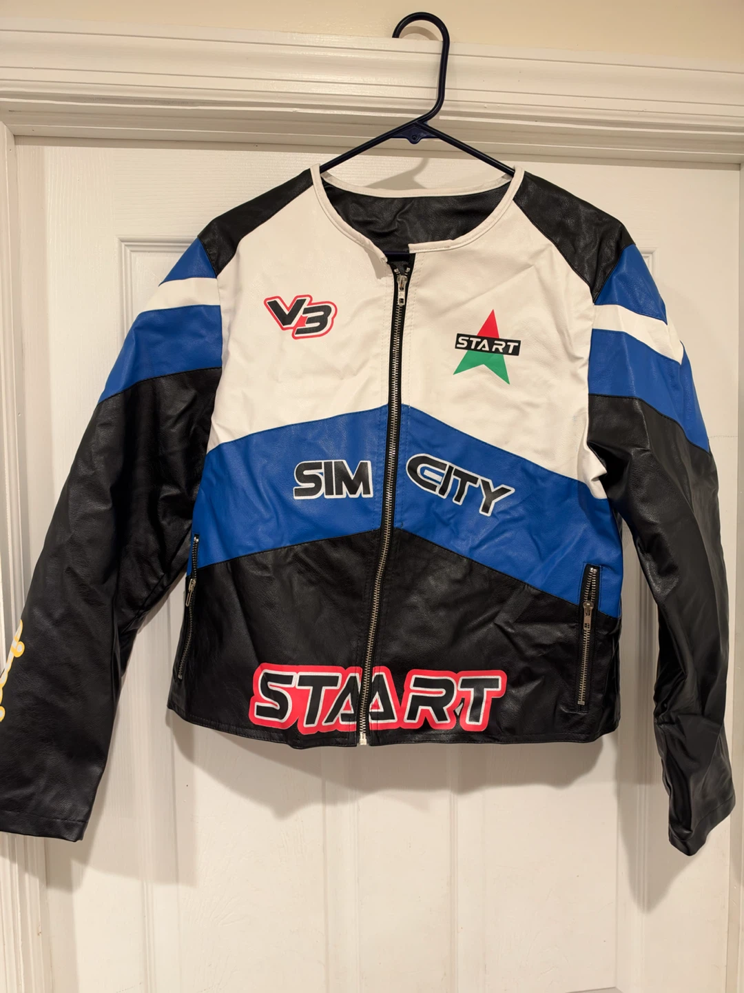 Sim City V3 EA Faux Leather Jacket - photo 3