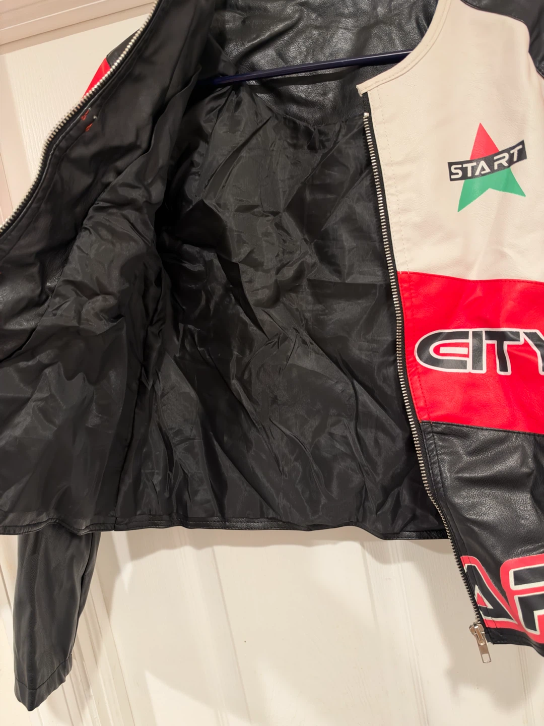 Sim City V3 Faux Leather Jacket - photo 3