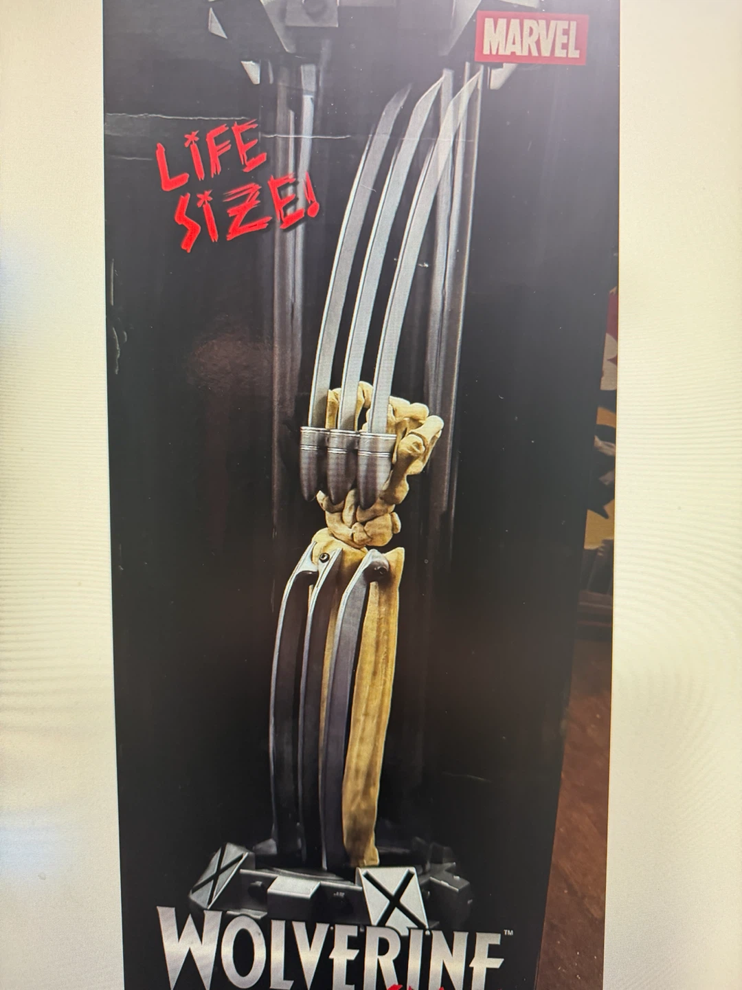 Diamond Select Marvel Wolverine Life Size Skeletal Claw - photo 3