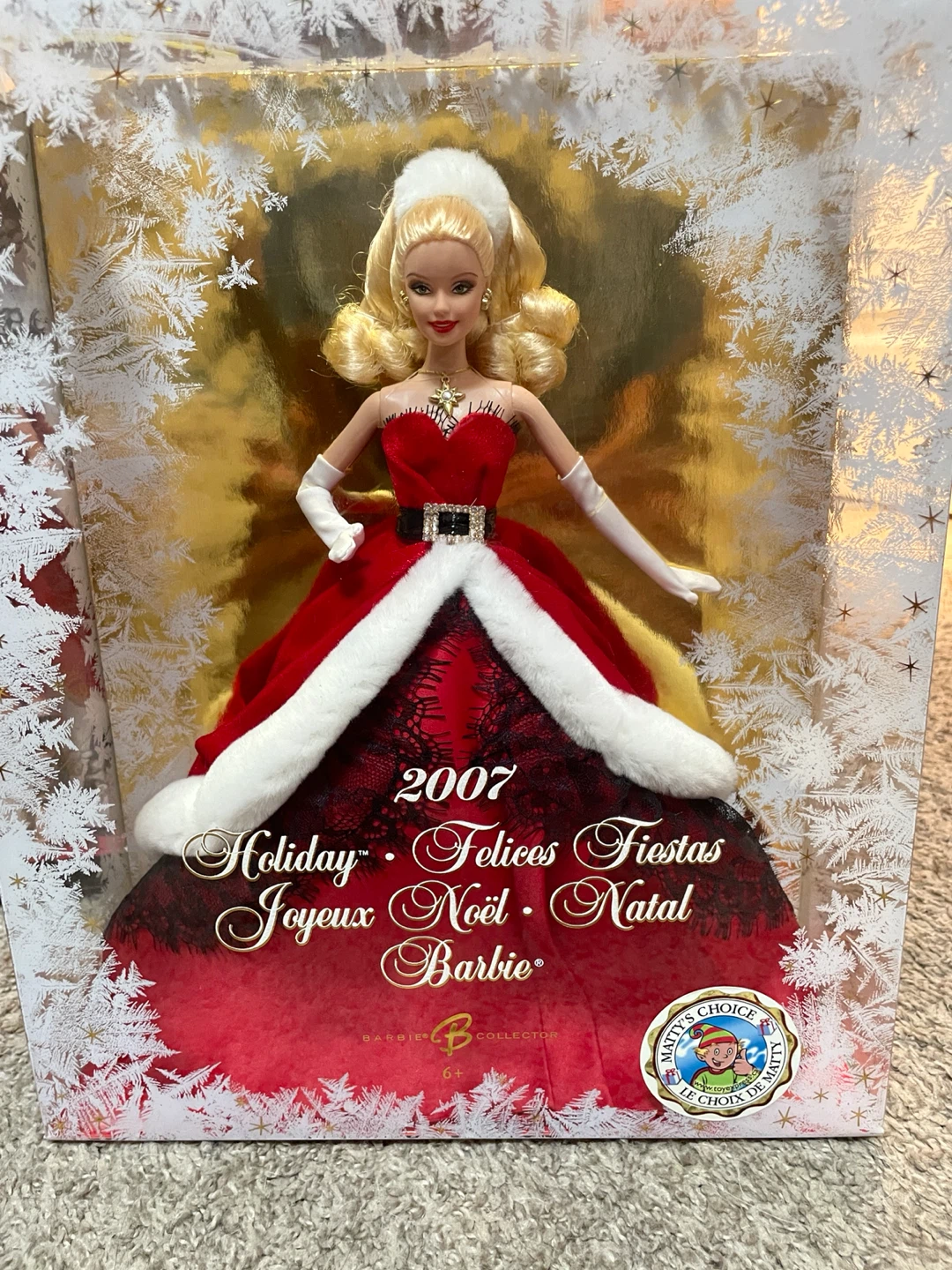 2007 Holiday Barbie Collector Doll