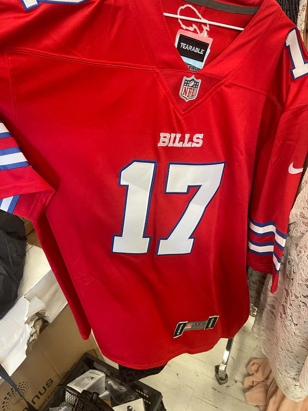 Buffalo Bills Josh Allen Jersey Red - photo 2