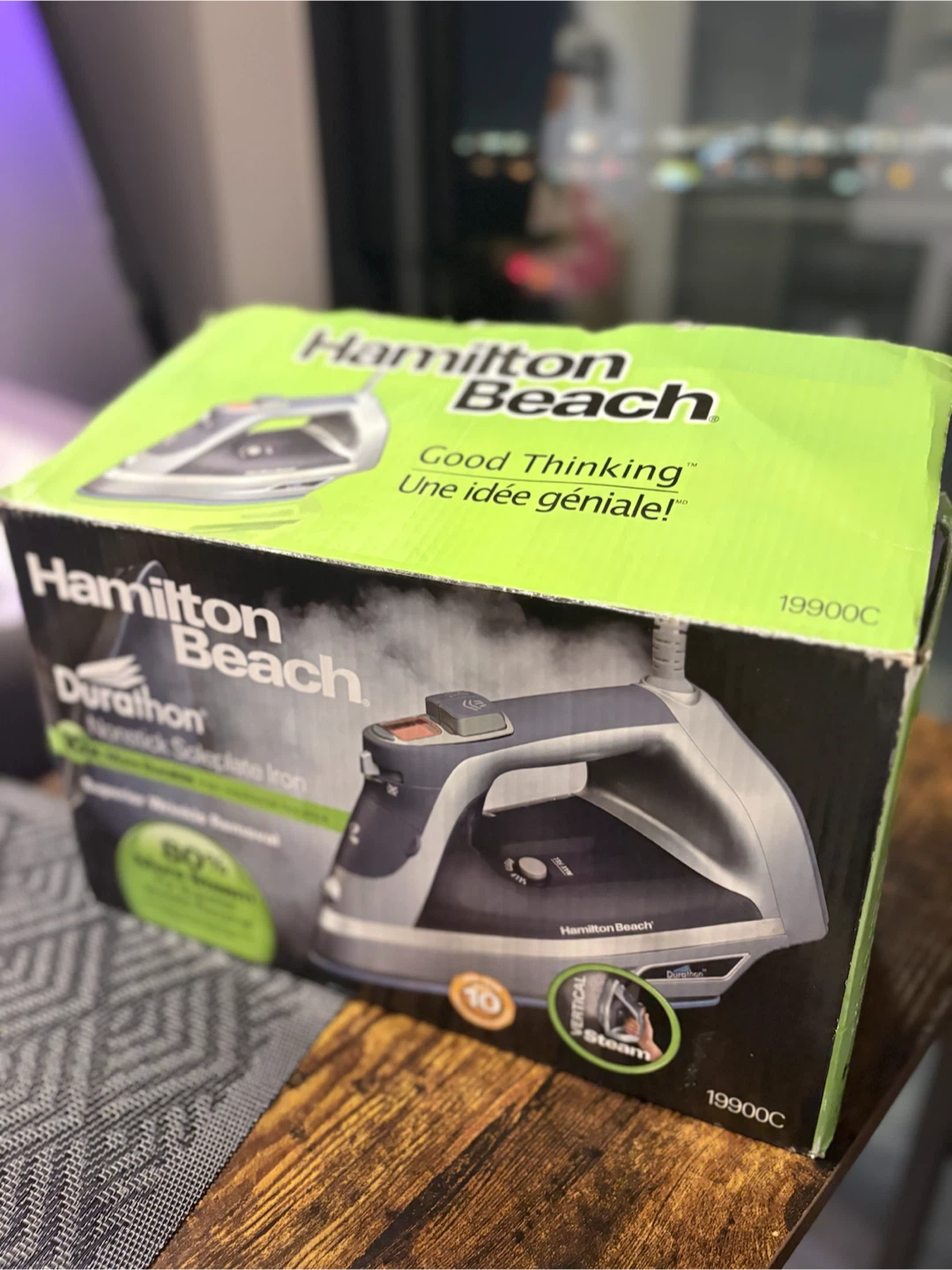 Hamilton Beach Durathon Nonstick Steam Iron 19900C