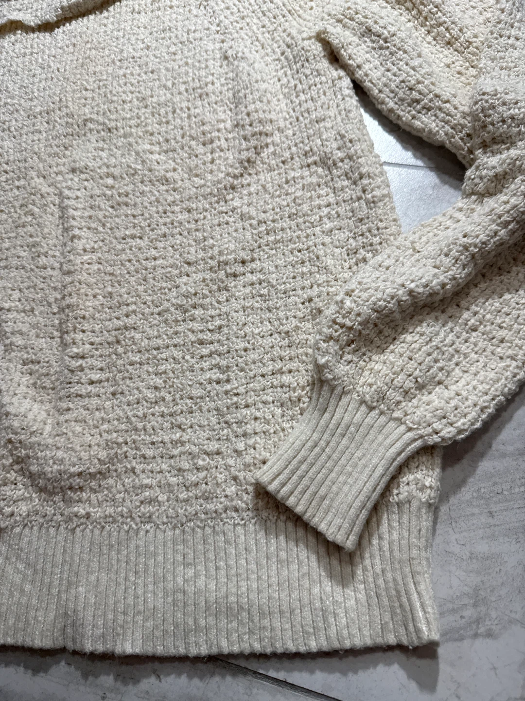 Free People Off-White Cowl Neck Sweater - photo 3