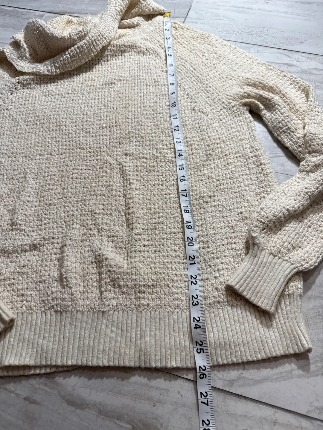 Free People Off-White Cowl Neck Sweater - photo 5