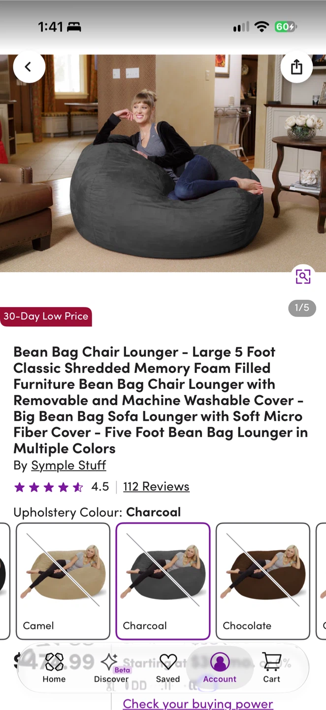 Large Bean bag chair - photo 3