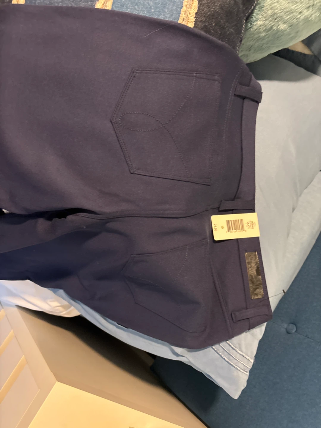 Calvin Klein Navy Pants Size 10