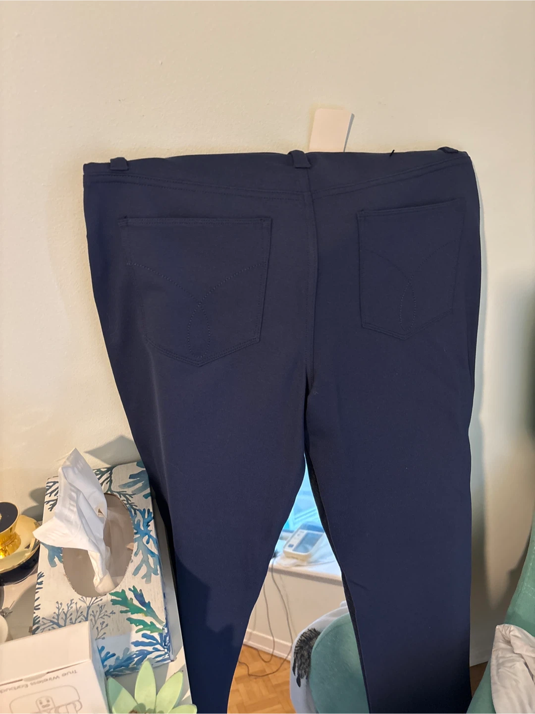 Calvin Klein Navy Pants Size 10 - photo 2