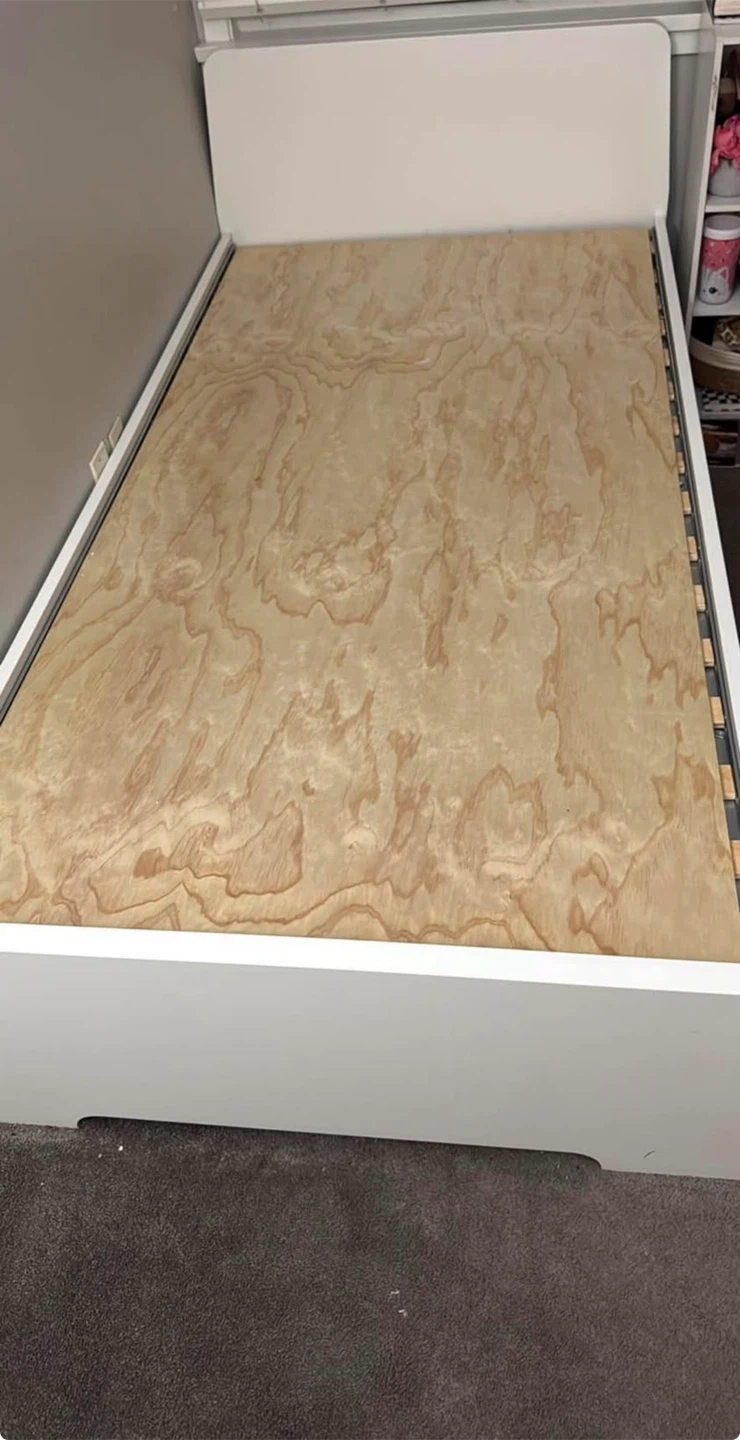 IKEA Twin Bed Frame with mattress - photo 2