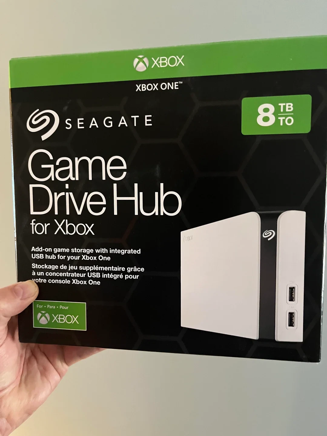 Seagate 8TB Game Drive Hub for Xbox One – External Hard Drive
