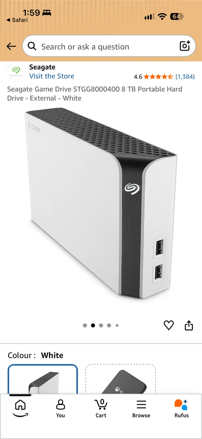 Seagate 8TB Game Drive Hub for Xbox One – External Hard Drive - photo 2
