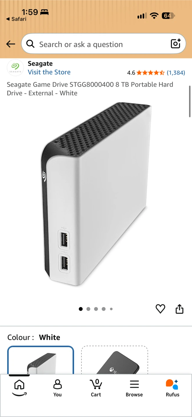 Seagate 8TB Game Drive Hub for Xbox One – External Hard Drive - photo 3