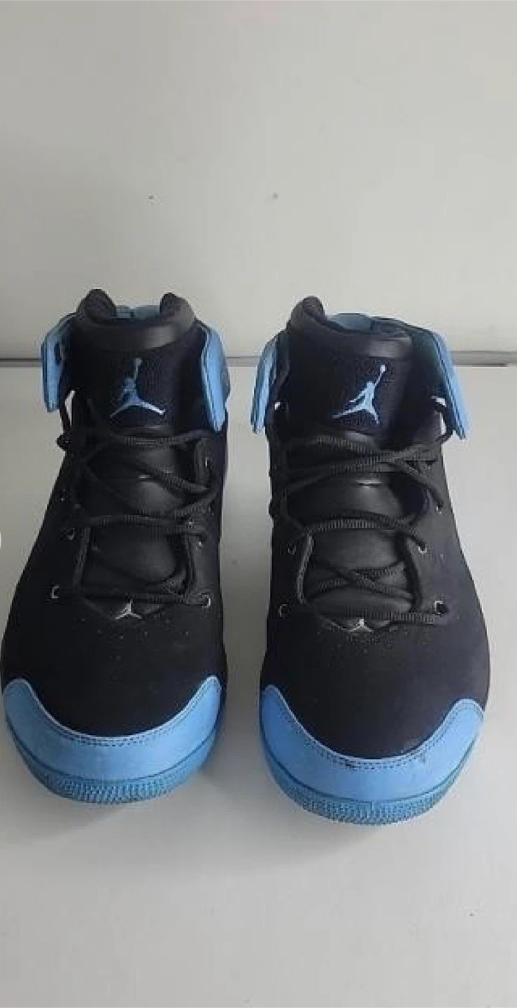 Jordan Melo 1.5 Black and University Blue Sneakers