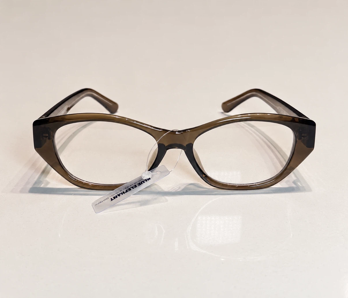 Blue Elephant Connie Khaki Glasses | Brand New with Tags