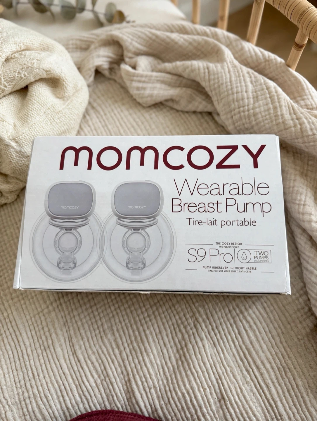 Momcozy S9 Pro Wearable Breast Pump – Double Set (Brand New)