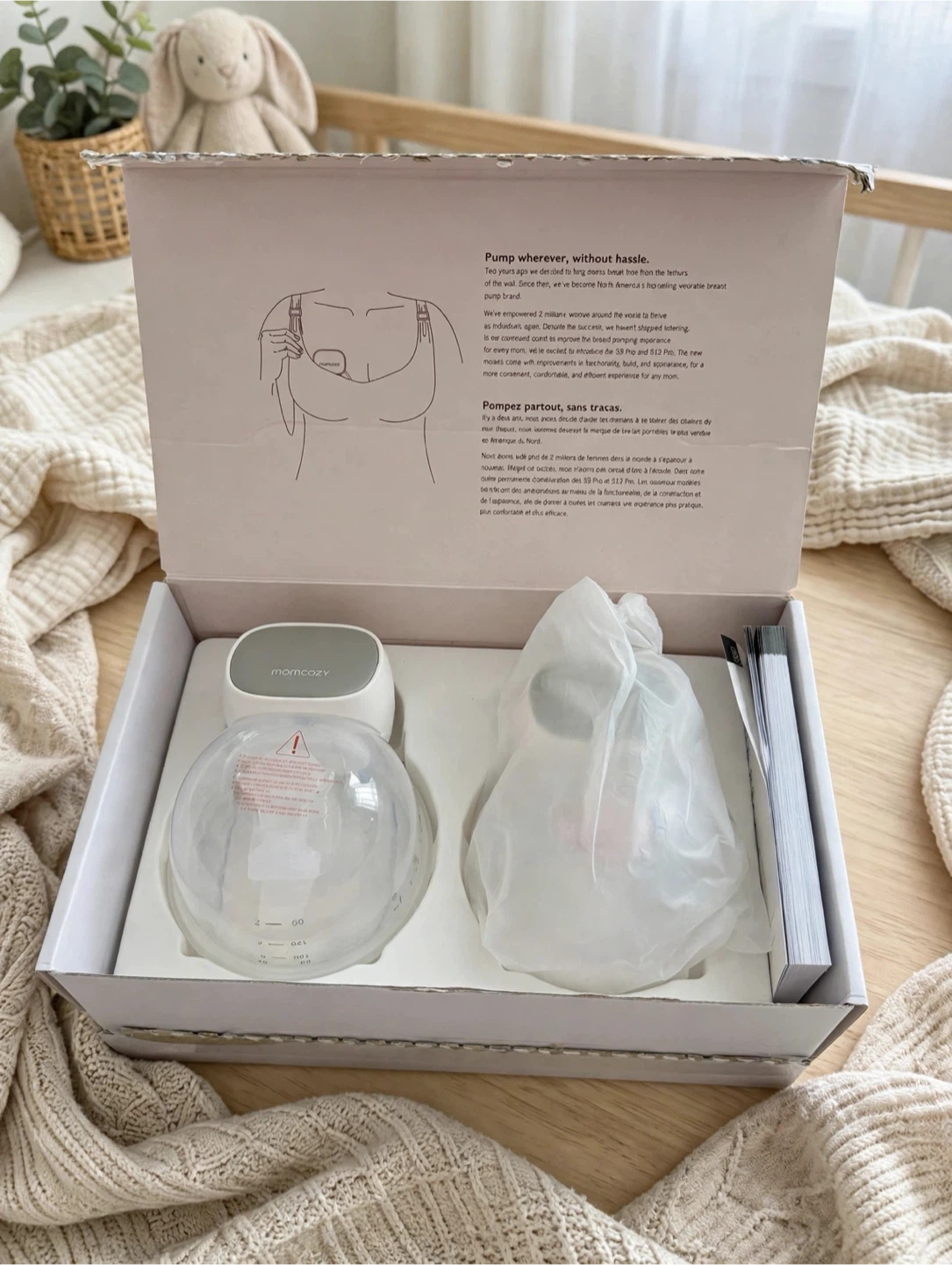 Momcozy S9 Pro Wearable Breast Pump – Double Set (Brand New) - photo 2